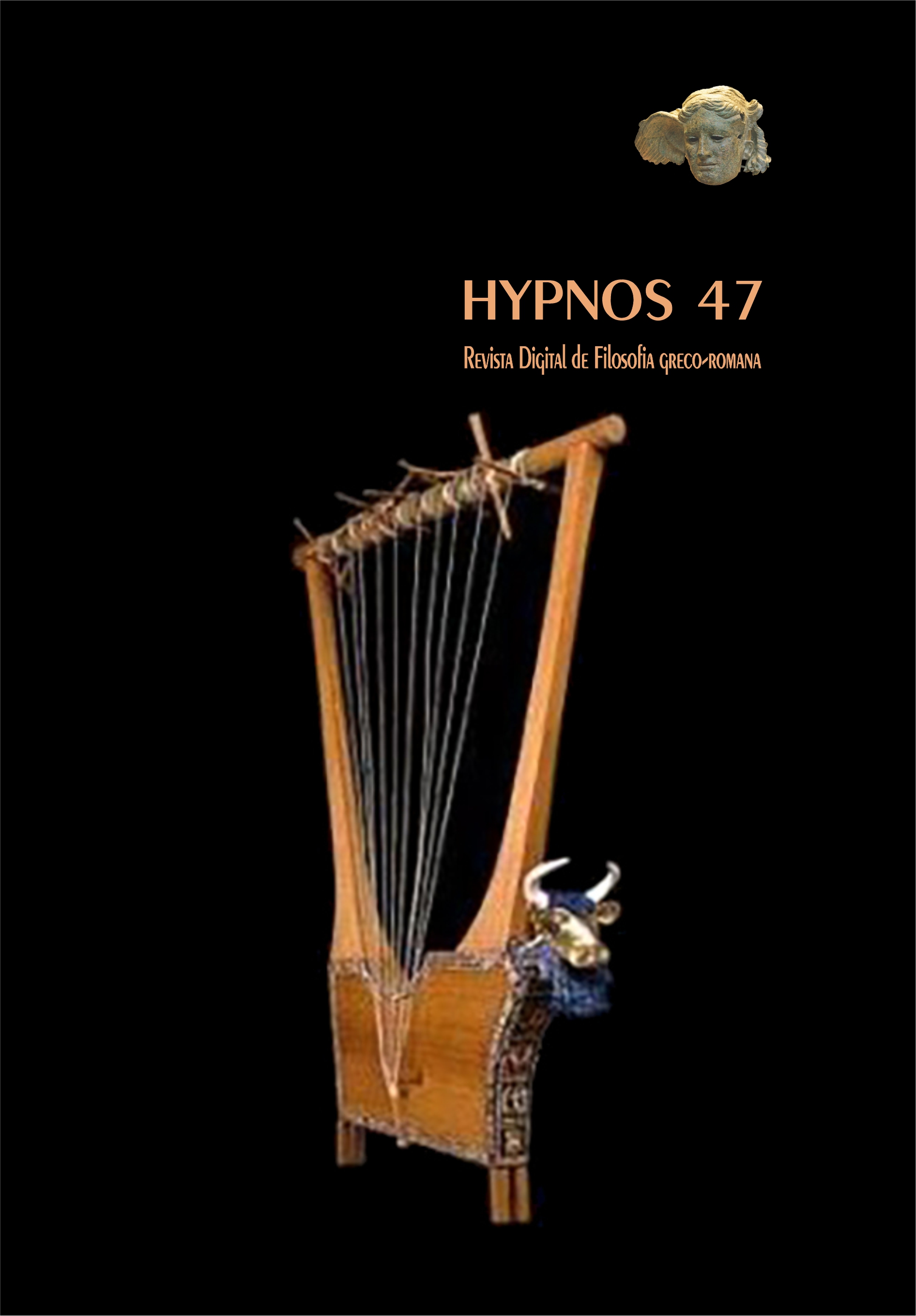 Capa Hypnos 47 - Imagem: lira grega antiga